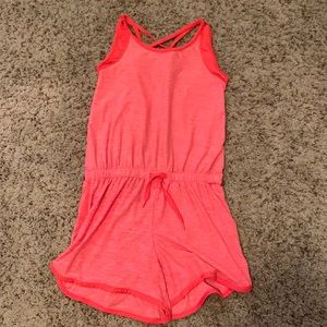Pink Romper/Swim Coverup